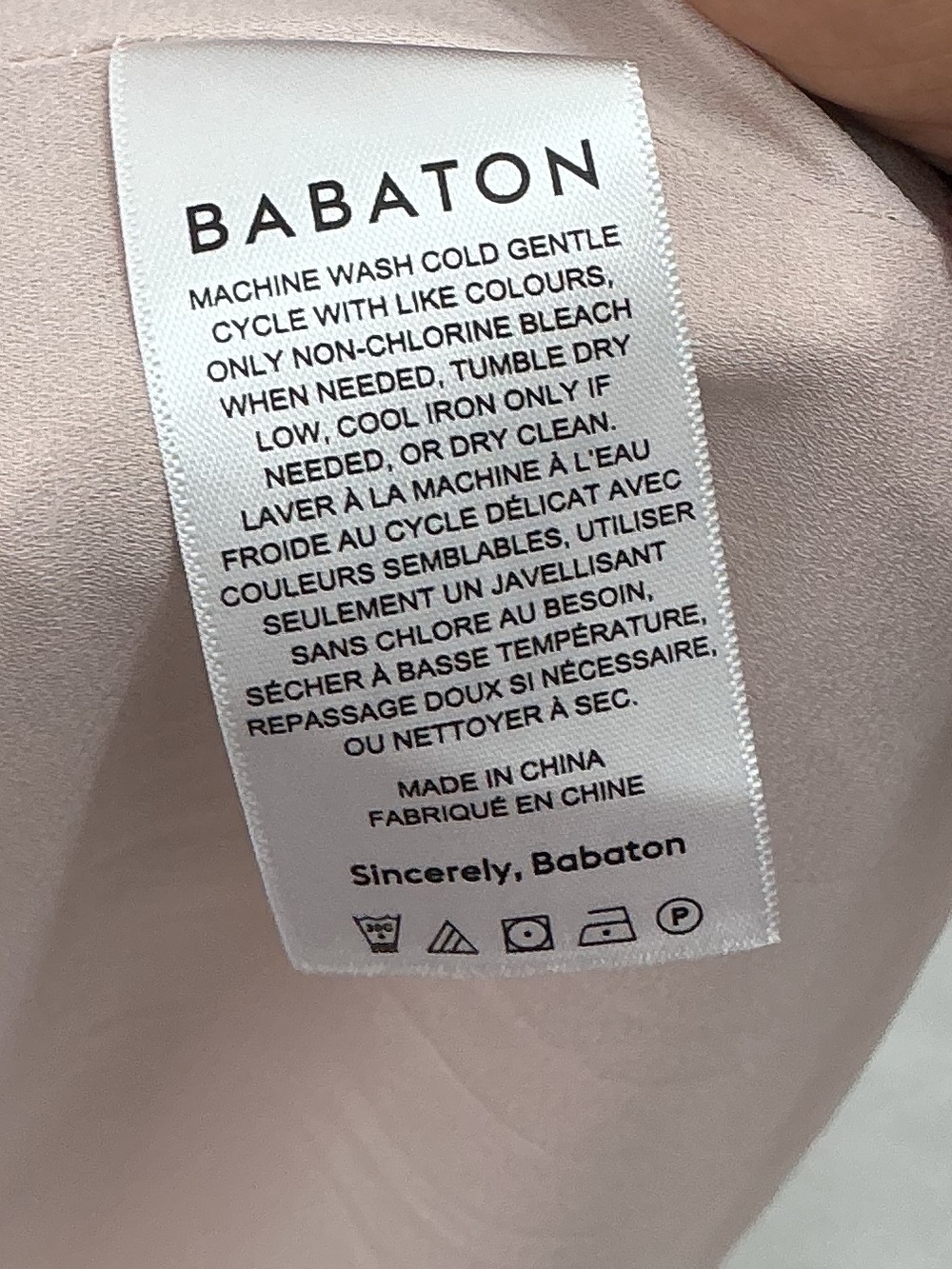 Babaton Blush Wrap High-Low Dress 938 - Picture 4 of 5